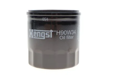 Фильтр масляный двигателя FORD TRANSIT 2.2, 2.4 TDCI 06-, PSA 2.2 HDI 11- (HENGST) HENGST FILTER H90W34 (фото 1)