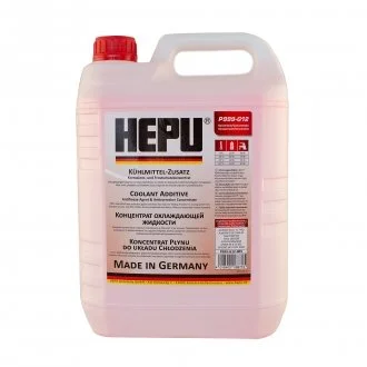 Антифриз G12 FULL RED (Канистра 5л) HEPU P999-G12-005