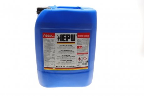 Антифриз-концентрат G12 (червоний, -80*С), Antifreeze 20L HEPU P999-G12-020 (фото 1)