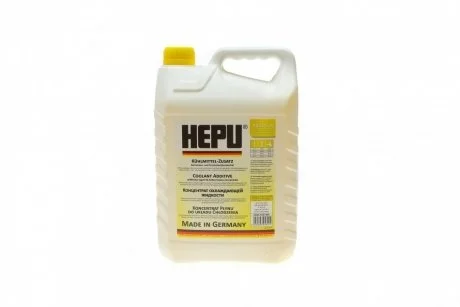 Антифриз G11 FULL YELLOW (Канистра 5л) HEPU P999-YLW-005