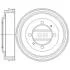 Диск тормозной Hi-Q (SANGSIN) SD4318 (фото 1)