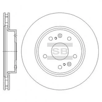 Диск тормозной Hi-Q (SANGSIN) SD4810