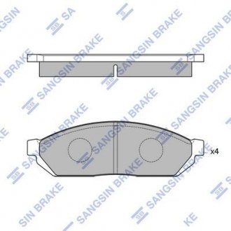 Колодки дискового тормоза Hi-Q (SANGSIN) SP1059