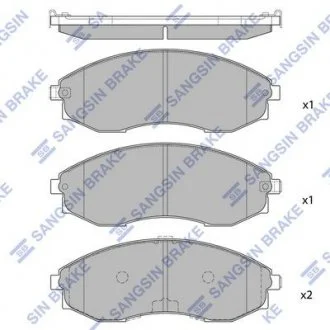 Колодки тормозные Hi-Q (SANGSIN) SP1081