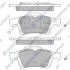 Фото 1 - кт. Тормозные колодки дисковые Hi-Q (SANGSIN) SP1834 Кт. Тормозные колодки дисковые Hi-Q (SANGSIN) SP1834 (фото 1)