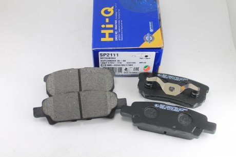 Комплект гальмівних колодок, дискове гальмо Hi-Q (SANGSIN) SP2111 (фото 1)