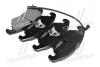 Колодка торм. диск. AUDI A4 передн. (SANGSIN) Hi-Q (SANGSIN) SP2145 (фото 3)
