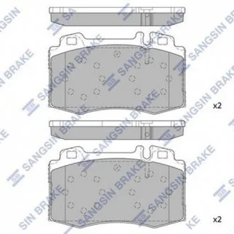 Тормозные колодки Hi-Q (SANGSIN) SP2193