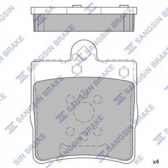 Тормозные колодки Hi-Q (SANGSIN) SP2208