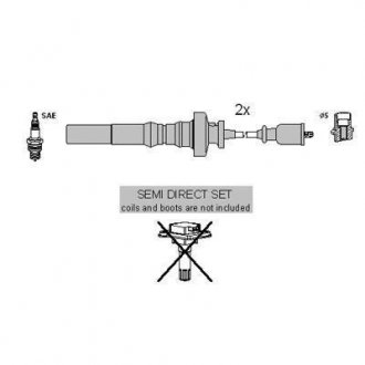 MITSUBISHI Провода зажигания Lancer 03-,Colt,Space Star 1.3/1.3 98- HITACHI 134619