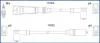 HITACHI VW Комплект проводів високої напруги TRANSPORTER T4 2.0 90-03 134709