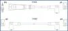 VW К-кт высоковольтных проводов Polo,Seat Cordoba,Ibiza HITACHI 134784 (фото 1)