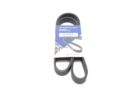 Ремень (поликлиновый) HUTCHINSON 1075 K 6 (фото 1)