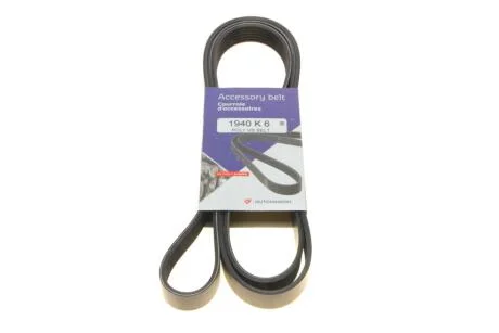 Ремінь поліклінової 6PK1940 HUTCHINSON 1940K6 (фото 1)