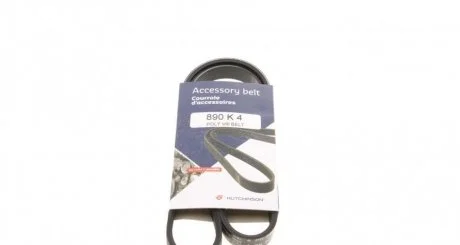 Ремінь генератора HUTCHINSON 890 K 4