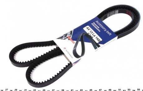 Ремень генератора HUTCHINSON AV 13 La 1450 (фото 1)