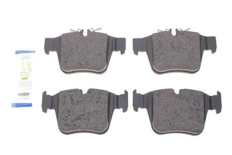 Комплект тормозных колодок (дисковых).) ICER 182271