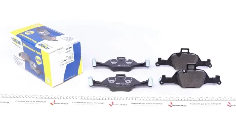 Гальмівні колодки ICER 182291