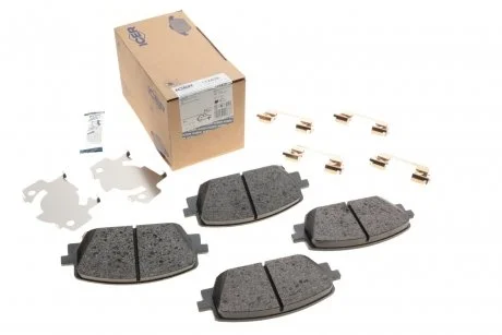 Комплект тормозных колодок (дисковых).) ICER 182428 (фото 1)