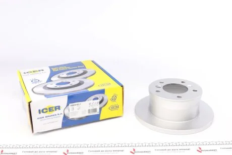 Диск тормозной ICER 78BD0183-1