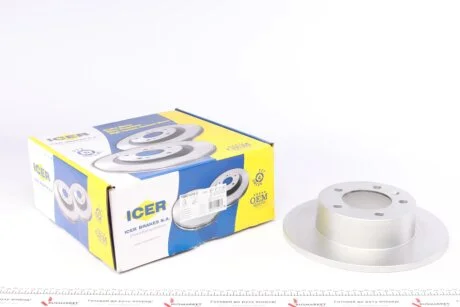Диск тормозной ICER 78BD1410-2 (фото 1)