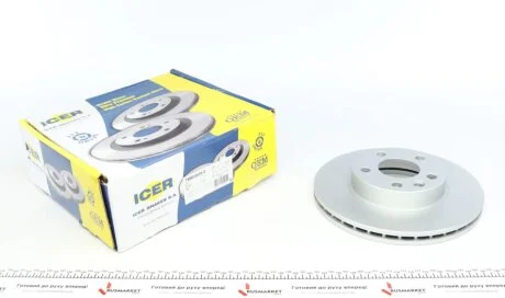 Диск тормозной ICER 78BD3015-2 (фото 1)