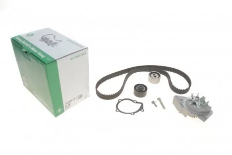 Водяной насос + комплект ремня ГРМ CITROEN BERLINGO 2.0 HDI 07/96 - 12/11 INA 530 0470 30