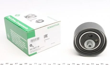 Ролик натяжний паска ГРМ Audi A4,A6 2.4-2.8 97- INA 531 0477 20 (фото 1)