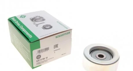 Паразитный / ведущий ролик, поликлиновой ремень INA 532 0738 10