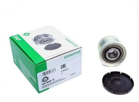 Шкив генератора OPEL/RENAULT 1.9DI-D/dCi/DI/DTI 09.99- INA 535 0048 10