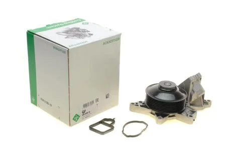 Насос водяной, BMW 5 (E60, F10), 7 (F01-F04), X5 (E70), X6 (E71) 3.0D 02-16 INA 538 0185 10