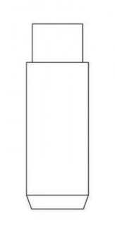 Направляюча клапана IN/EX OM611/612 (37.5x7.015x12.58) INTERVALVES 8161.604