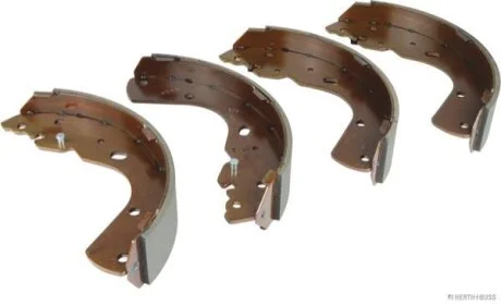 Фото 1 - колодки гальмівні барабанні (комплект 4 шт) JAKOPARTS J3503052 Колодки гальмівні барабанні (комплект 4 шт) JAKOPARTS J3503052 (фото 1)