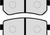Колодки тормозные дисковые задние HYUNDAI, KIA JAKOPARTS J3610312 (фото 2)