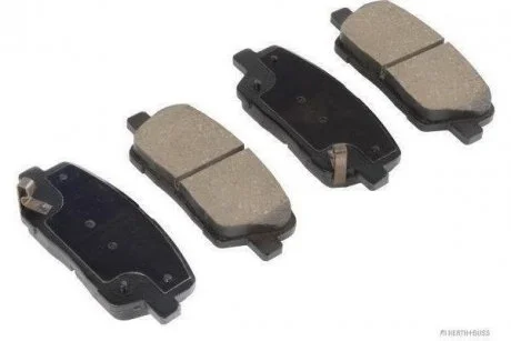 Комплект гальмівних колодок, дискове гальмо JAKOPARTS J3610523