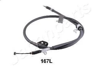 NISSAN Трос ручн.тормоза лев.Maxima QX 00- JAPANPARTS BC-167L