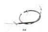 TOYOTA Трос ручн.тормоза лев.Rav 4 II 00- JAPANPARTS BC-214 (фото 1)