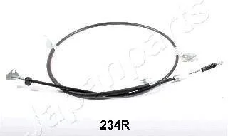 TOYOTA Трос ручн.тормоза прав.Auris 07- JAPANPARTS BC-234R