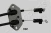 MAZDA Трос ручн.тормоза задн.6 02- JAPANPARTS BC-322 (фото 2)