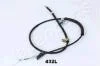 JAPANPARTS HONDA Трос ручн.тормоза лев.Accord 03- BC-432L