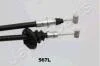 MITSUBISHI Трос ручн.тормоза лев.Carisma 95- JAPANPARTS BC-567L (фото 2)