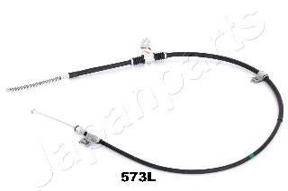MITSUBISHI Трос ручн.тормоза 3-х дверн. лев.Pajero IV 07- 1672/1360 мм JAPANPARTS BC-573L