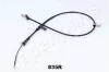 SUZUKI Трос ручного тормоза лев. Liana 02- JAPANPARTS BC-835R (фото 1)