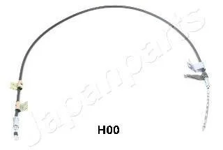HYUNDAI Трос ручн.тормоза лев.Matrix 01- JAPANPARTS BC-H00