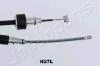HYUNDAI Трос ручн.тормоза лев.Getz 02- (бараб.без ABS) JAPANPARTS BC-H27L (фото 2)