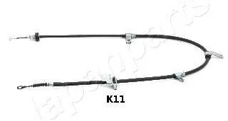 KIA Трос ручн.тормоза лев.Picanto 04- (диск.) JAPANPARTS BC-K11
