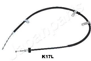 Трос ручн.гальма лів.(барабан!) Picanto 04- (без ABS) JAPANPARTS BC-K17L