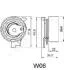 OPEL Ролик натяж. гладкий Astra F, Kadett E, Omega A/B 1,8-2,0 88- JAPANPARTS BE-W06 (фото 2)