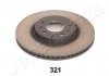 JAPANPARTS MAZDA Диск торм. передний (302,5*24) RX-8 2,6 -12 DI-321