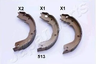 MITSUBISHI Колодки ручного торм. Pajero III, IV JAPANPARTS GF-513AF